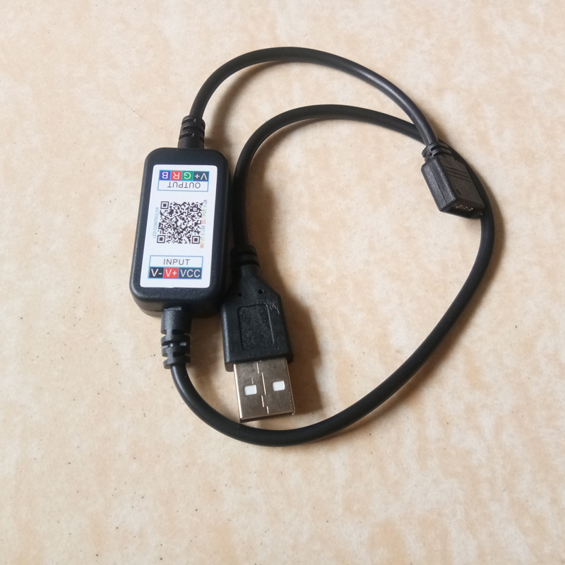 USB mini Bluetooth Controller Wireless 4.0 Smart APP Controller group control LED controller RGB
