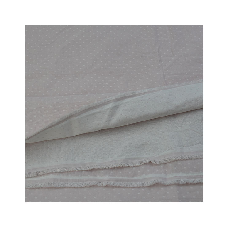 Yarn-dyed double-layer jacquard fabric double-layer printed yarn-dyed shirt fabric baby cotton pajamas fabric