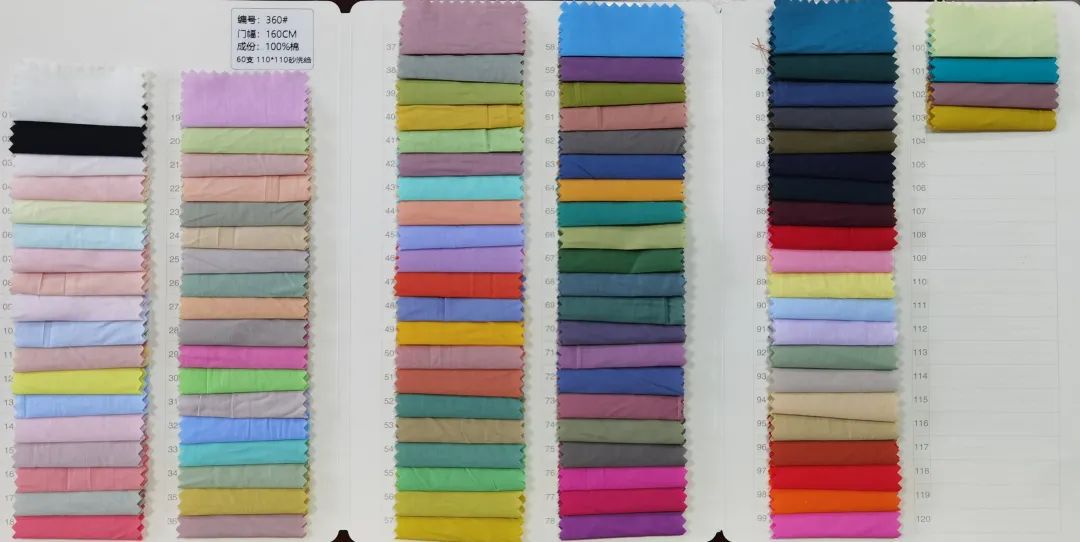 Picture of Cotton sand wash poplin shirt fabric wash cotton poplin shirt fabric 60*60/110*110
