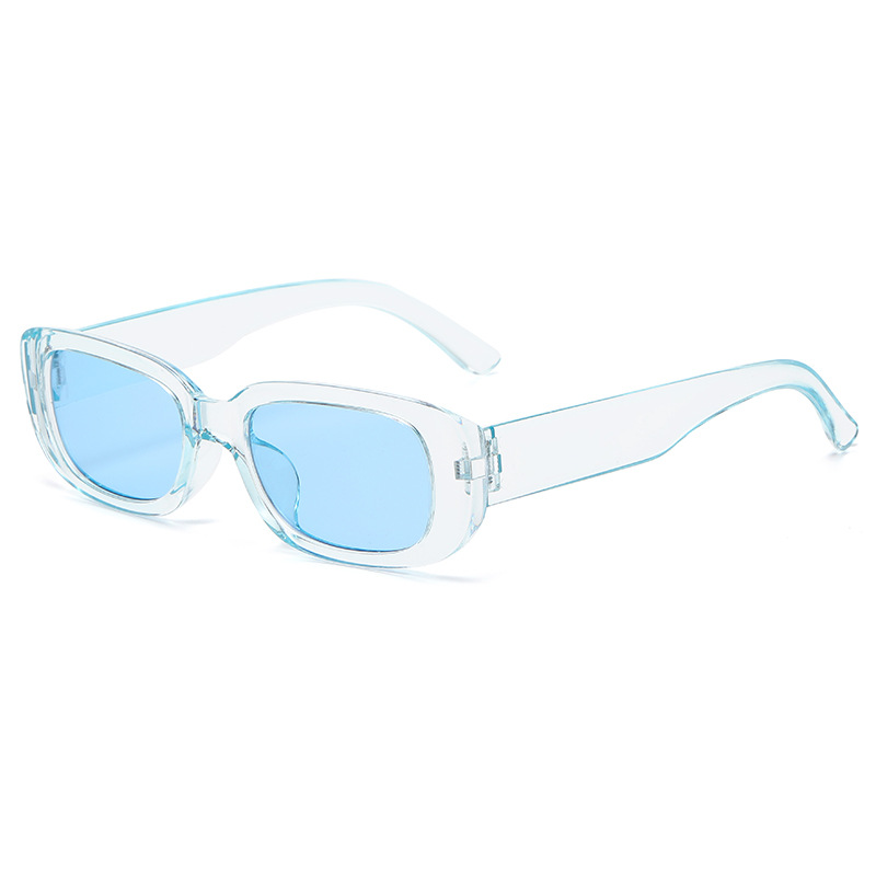 Picture of New Fashion Candy Color Cat's Eye Sunglasses European and American Fashion Street Shooting Joker Small Frame Plastic Tooth Sunglasses s23081