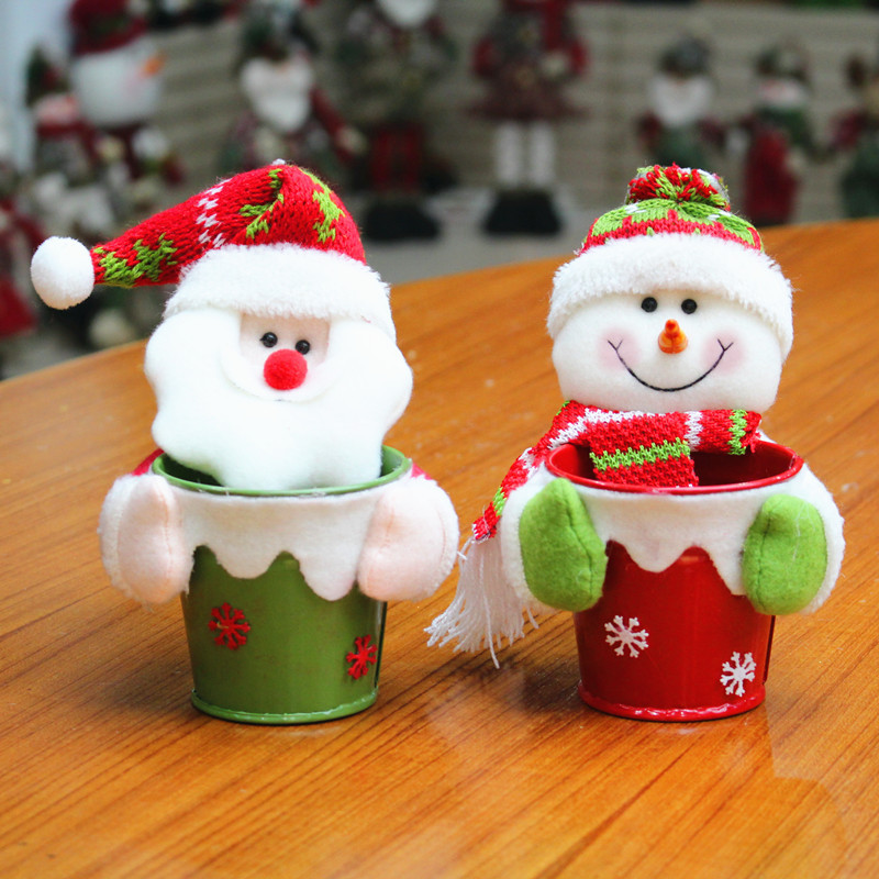 Christmas crafts new Christmas products Christmas candy bags/candy cans supplies Christmas crafts