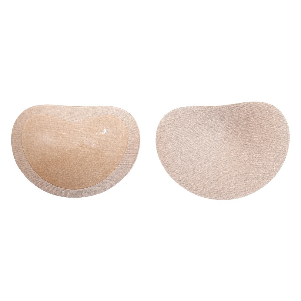 Invisible Chest Pad Insert Thickened Breathable Sponge Cushion for Daily Use Self-Adhesive Non-Slip Push-up Thin Pad for Top-up Underwear