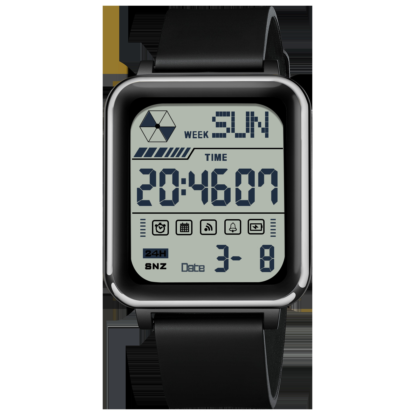 Picture of Watch men's square personality trend sports hot electronic fashion waterproof digital live explosion 2024 new