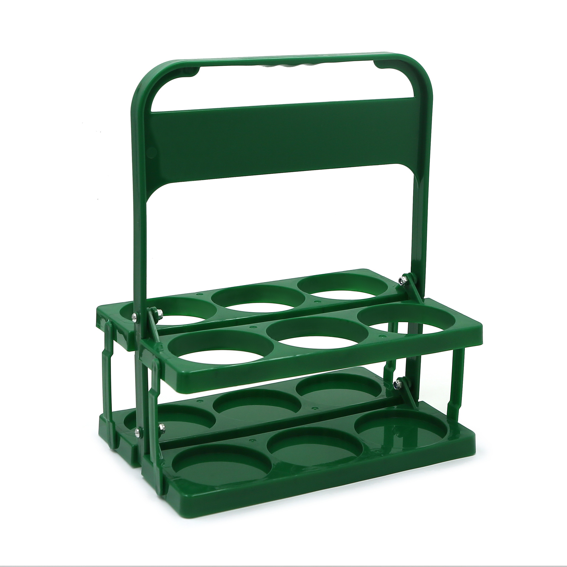 Picture of Foldable Plastic Beer Basket Beverage Beer Holder Sport Kettle Portable Holder Beer Rack