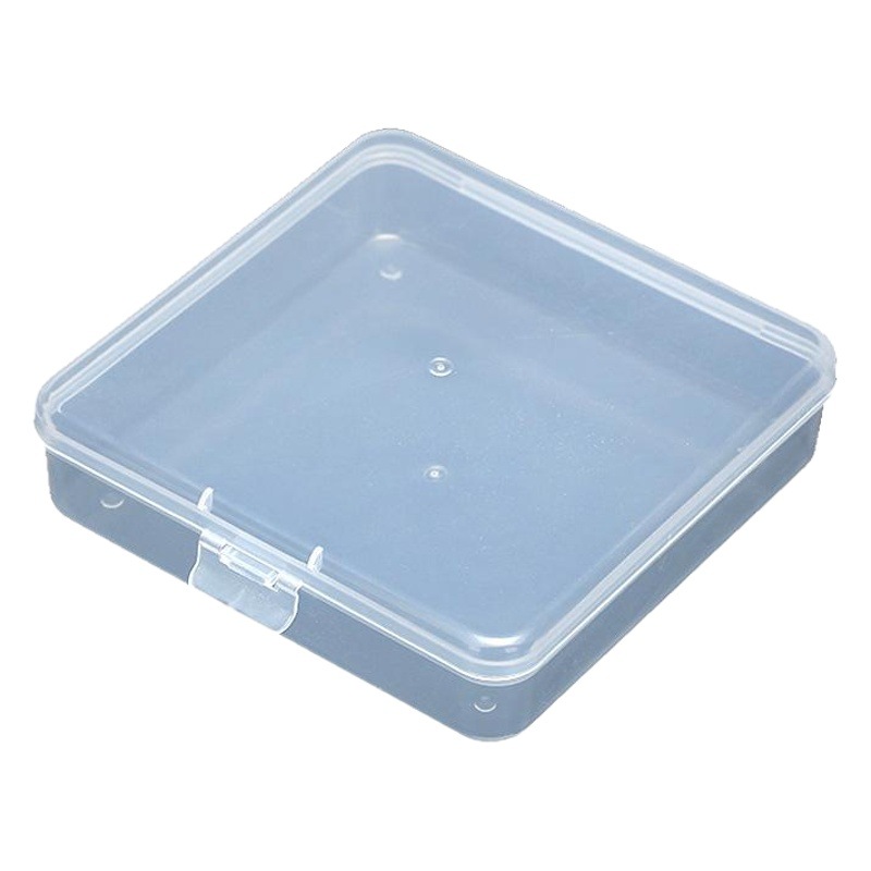 In stock PP packaging square box plastic square plastic box with lid square plastic box with lid square box