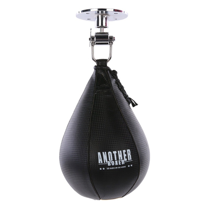Boxing Speed Ball Pear Ball Training Speed Use Boxing Ball Mat Pattern Black Available Spinner with Durable