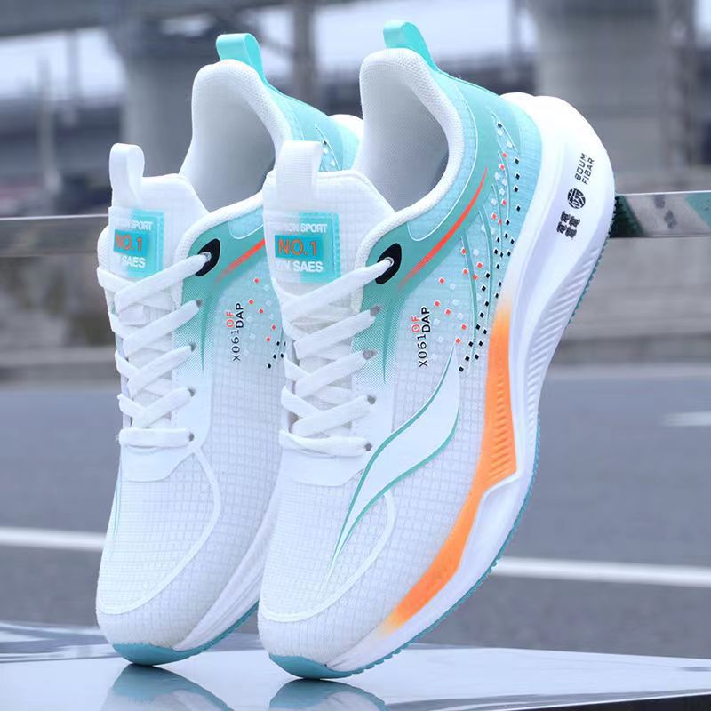 Cross-border plus size men's shoes fashion trendy platform sneakers comfortable breathable simple running shoes student trendy shoes