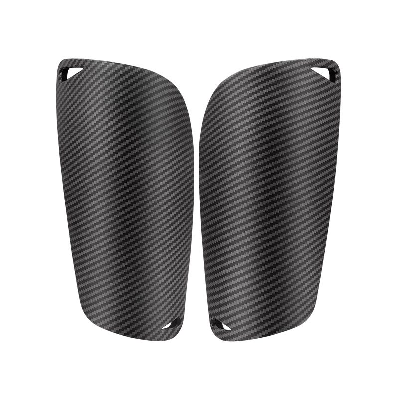 Picture of temu cross-border ultra-light imitation carbon fiber leg guard professional player version adult children football shin guard plate breathable