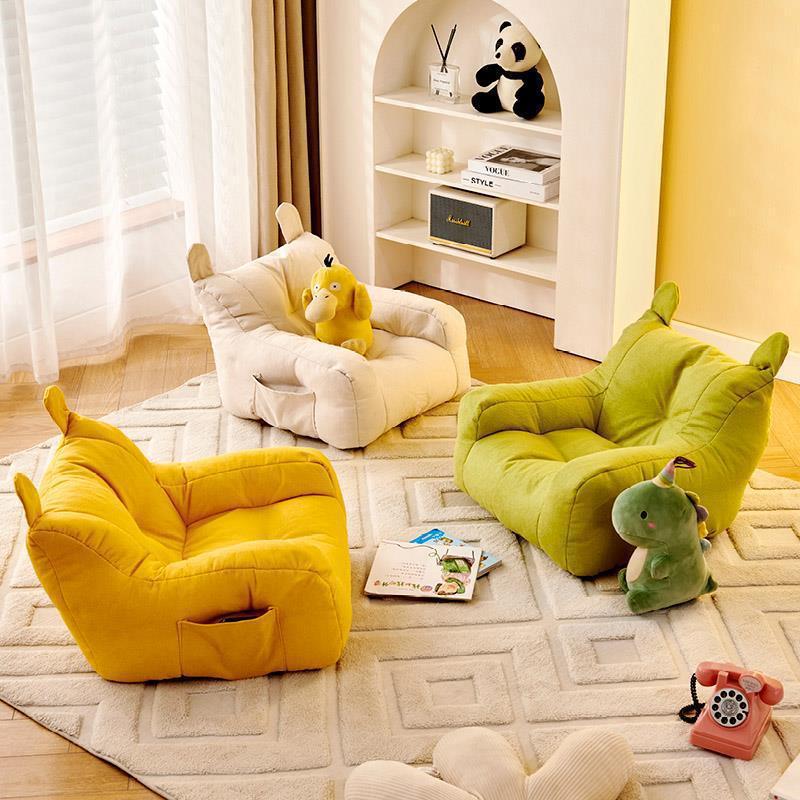 Picture of Internet celebrity children's small sofa lazy cartoon cute mini baby mini lazy sofa integrated cushion small sofa