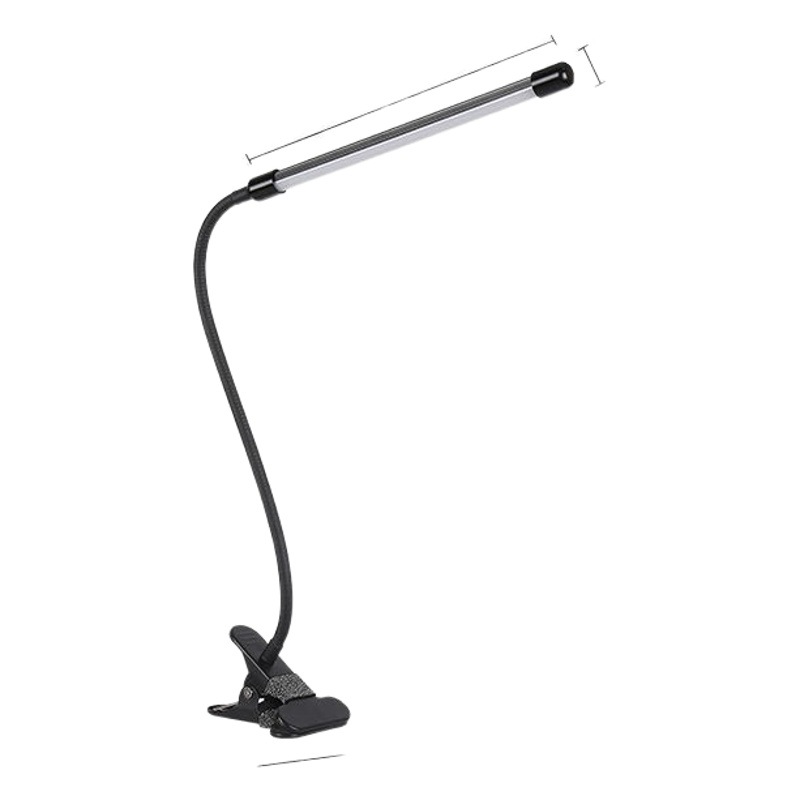 LED desk lamp eye protection student dormitory bedroom desktop bedside reading clip-on small desk lamp live fill light factory