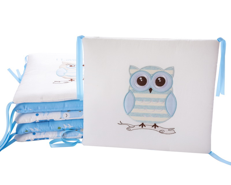 Picture of Source love fairy tale baby bed bedding children bed by owl (blue)