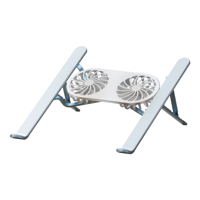 Picture of Cross-border new aluminum alloy folding bracket flat desktop lifting height cooling laptop bracket wholesale