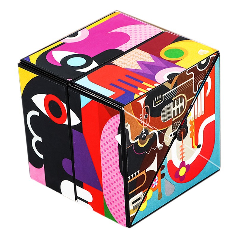 Variety of Infinite Rubik's Cube 3D Stereo Geometric Deformation Building Blocks Thinking Training Educational Kidsren's Small Toys