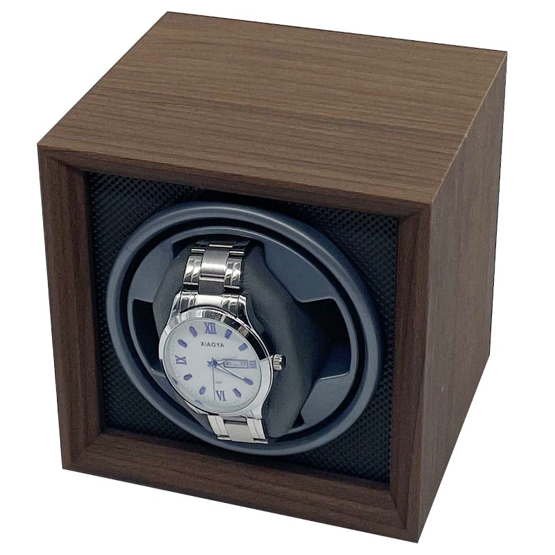 Picture of In-Stock Fully Intelligent High-End Leather 3-Slot Automatic Mechanical Watch Winder Active Silent Electric Watch Box