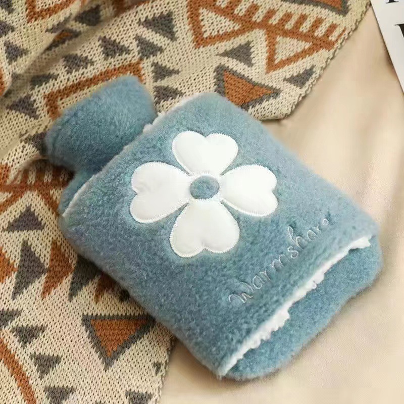 Picture of New Cartoon Plush Hot Water Bottle Explosion-Proof Water-Filled Bag Student Hand Warmer Bag Portable Cute Mini Hand Warmer Wholesale