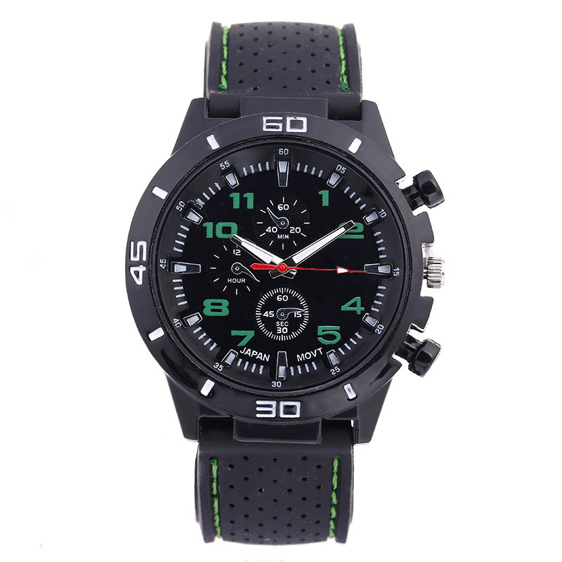 Picture of Car Wire Belt Fashion sports car Mechanical Watch Men's Series sports car Watch Student Men's Silicone Band Sports Watch